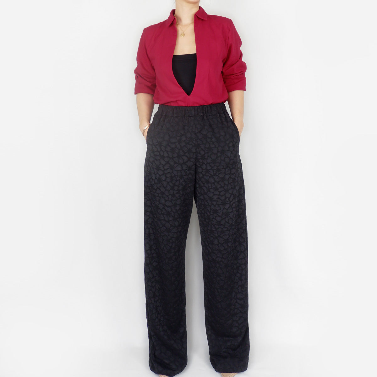 Tom Top in Red Linen