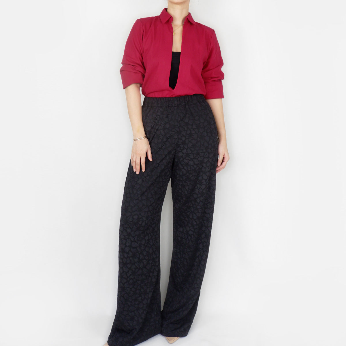 Tom Top in Red Linen