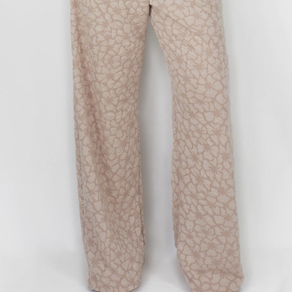 Base Pants in Taupe Textured