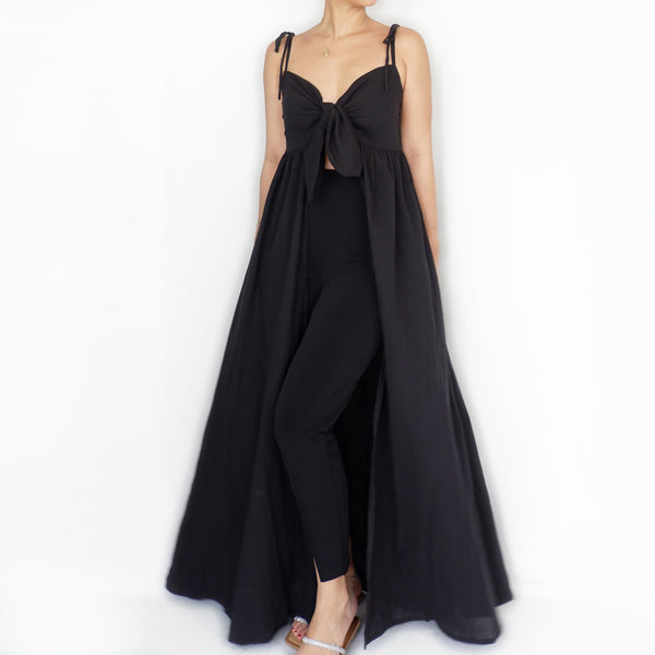 Noah Tunic Dress in Black