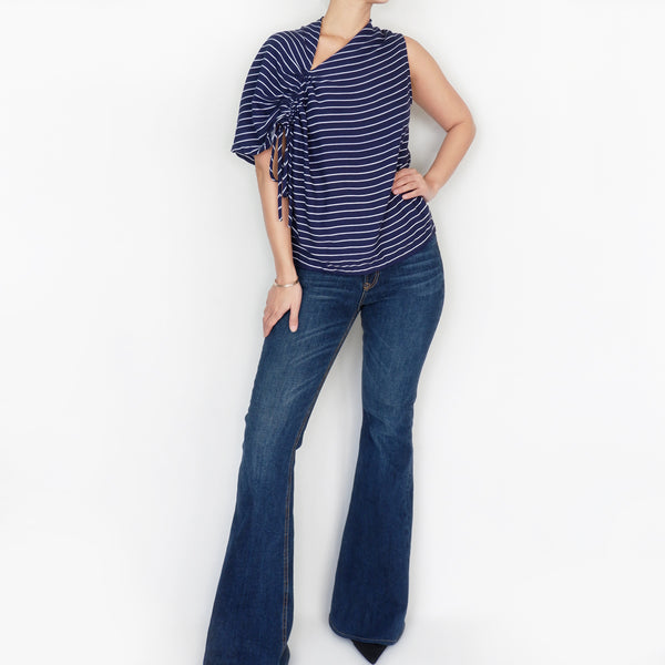 Kelly Top in Blue Stripe